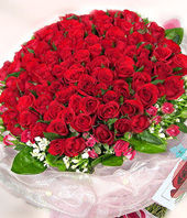 99 Red roses